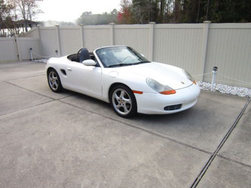 2000 porsche boxster roadster convertible 2-door 2.7l