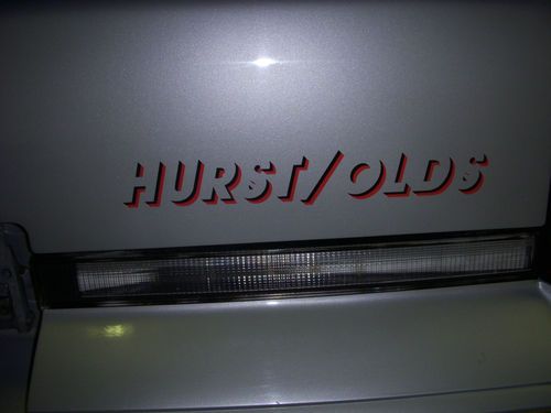 1984 oldsmobile cutlass   hurst/olds