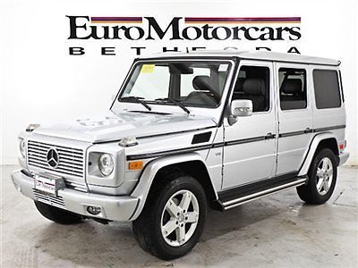 Gelandewagen iridium silver 09 black leather g wagen 07 g550 financing 6 used md