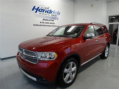 2wd 4dr citadel low miles suv automatic gasoline 3.6l 24-valve v6 vvt red