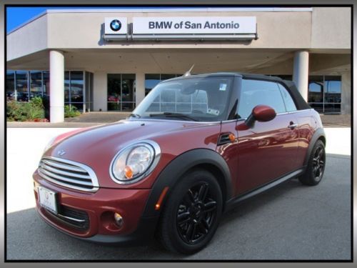 2013 mini cooper convertible w/ automatic, &amp; bluetooth