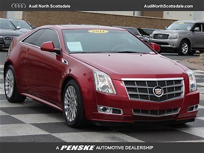 11 cadillac cts coupe awd leather sun roof navigation heated seats warranty