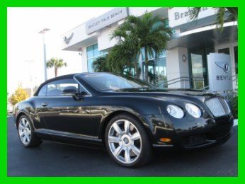 07 midnight emerald w12 awd convertible *leather &amp; wood steering wheel*low miles