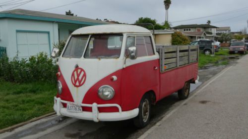 1960 vw transporter single cab