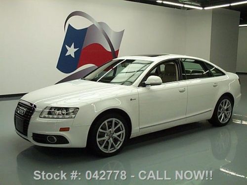 2011 audi a6 3.0t quattro premium plus awd sunroof nav texas direct auto