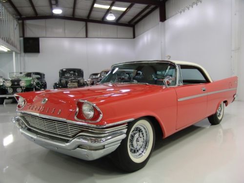 1957 chrysler windsor 2-door hardtop, low miles, wire wheeels!!!