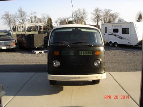 1978 volkswagen westfalia hardtop camper bus no reserve