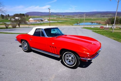 1965 corvette convertible *4spd*greatdriver*l@@k*