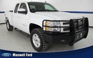 10 chevrolet silverado 1500 4x4 lt z71, extended cab, grill guard, we finance!