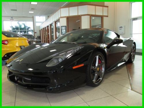 11 nero 458 italia f1 4.5l v8 *scuderia shields *carbon fiber steering wheel