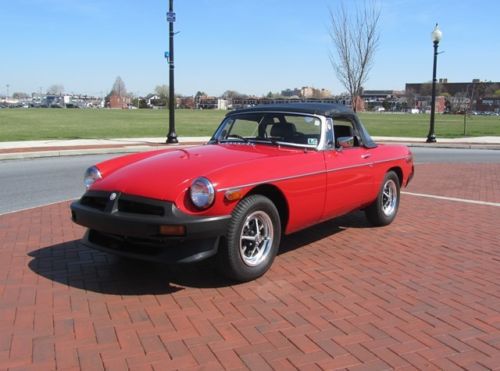 1978 mg mgb, low mileage, well restored driver, 4 speed manual