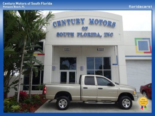 2003 dodge ram laramie 4x4 4wd 5.7l hemi v8 low mileage leather cpo warranty