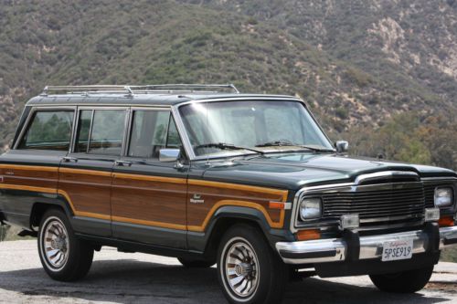 1984 jeep grand wagoneer base sport utility 4-door 5.9l &#034;wagonmaster&#034;