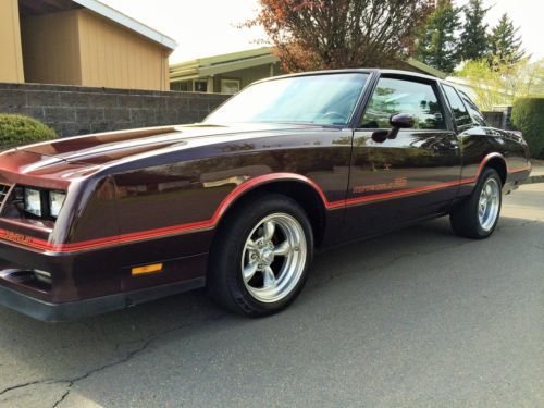 1985 chevrolet monte carlo ss coupe 2-door 5.0l