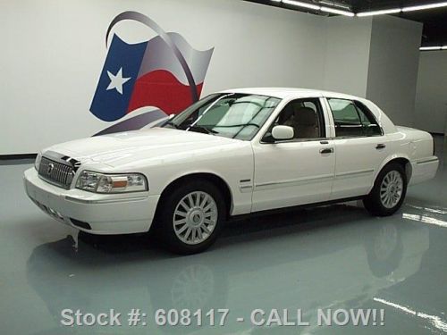 2009 mercury grand marquis ultimate leather 6-pass 64k texas direct auto