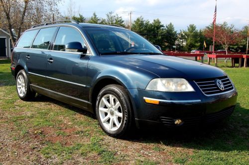 No reserve...one owner, beautiful 2004 volkswagen passat 4 motion wagon, 1.8 l