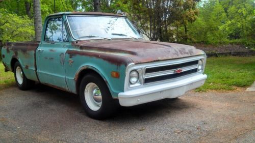 1968 chevy c10, short bed, shop truck, great patina