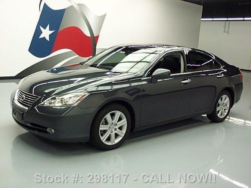 2009 lexus es350 3.5l v6 climate leather sunroof 76k mi texas direct auto