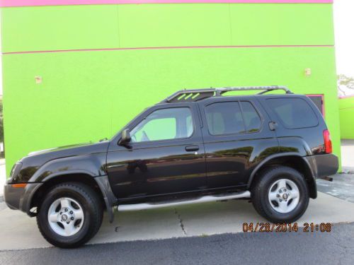 Florida estate no-reserve black garage kept clean smoke free 2002 xterra 2wd