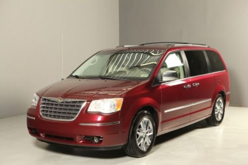 2008 chrysler town &amp; country limited 4.0l swivel&amp;go table nav dual-dvd heated !