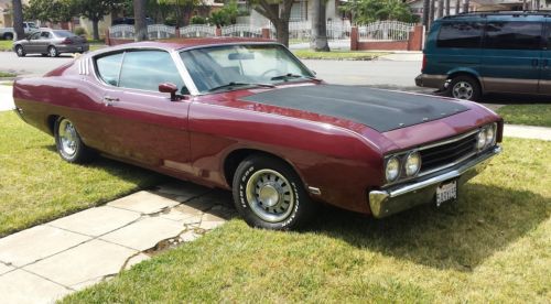 Rare 1969 ford talladega torino 428 cobra jet muscle car older restoration