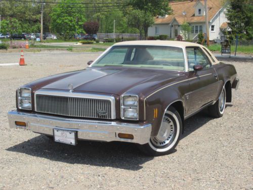 Chevy chevelle classic coupe 305 v8 only 82k miles 2-owners! runs perfectly!