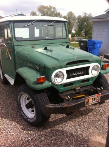 1973 toyota land cruiser  fj40 all original runs great 2nd owner