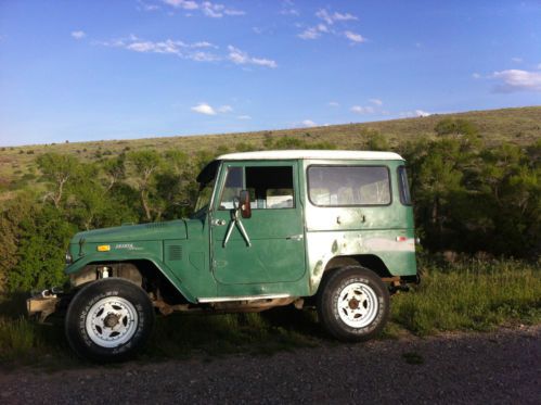 1973 TOYOTA LAND CRUISER  FJ40 ALL ORIGINAL RUNS GREAT 2ND OWNER, image 3