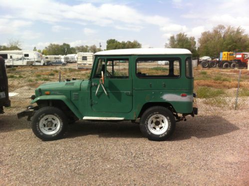 1973 TOYOTA LAND CRUISER  FJ40 ALL ORIGINAL RUNS GREAT 2ND OWNER, image 10
