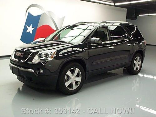 2011 gmc acadia awd 7-pass sunroof rear cam dvd 30k mi texas direct auto
