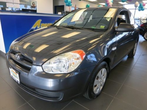 2 door hatchback coupe 1 owner gray auto cd four cylinder cloth
