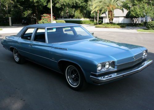 Classic two owner low mile survivor - 1973 buick lesabre custom -  33k orig mi