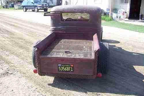 1935 Ford Pickup Truck Rat Hot Rod on Air Ride, image 5