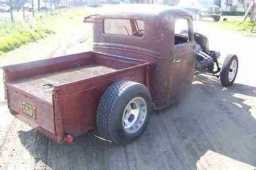 1935 Ford Pickup Truck Rat Hot Rod on Air Ride, image 6
