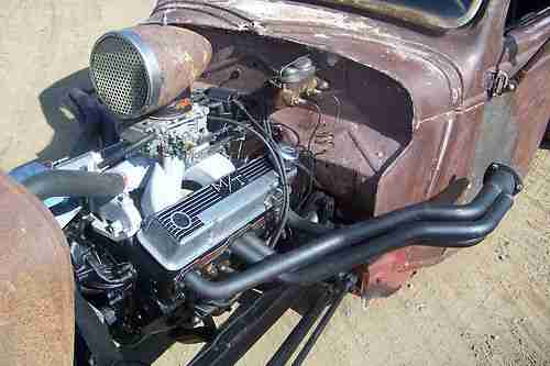 1935 Ford Pickup Truck Rat Hot Rod on Air Ride, image 9