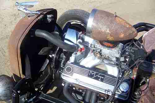 1935 Ford Pickup Truck Rat Hot Rod on Air Ride, image 10