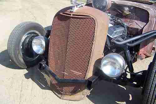 1935 Ford Pickup Truck Rat Hot Rod on Air Ride, image 14
