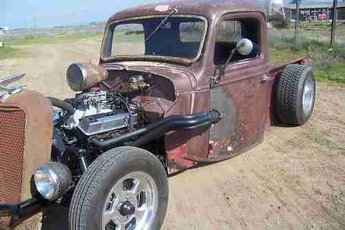 1935 Ford Pickup Truck Rat Hot Rod on Air Ride, image 15