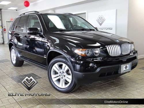 06 bmw x5 4.8i pano roof  1-owner  heated seats