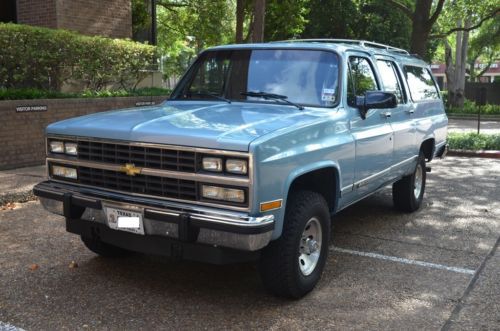 1991 suburban v1500 4x4, all original, fully optioned - 39,210 miles