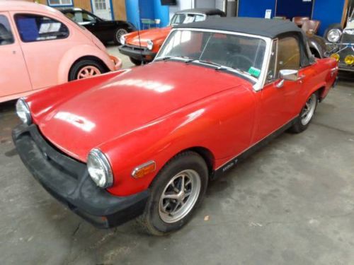 Classic 1977 mg midget roadster solid rust free tx convertible  44k orig