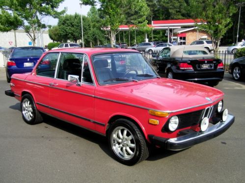 1974 bmw 2002 5 speed swap original paint partially restored a/c