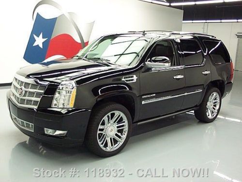 2011 cadillac escalade platinum sunroof nav dvd 26k mi texas direct auto