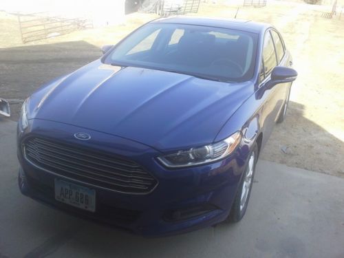 2013 ford fusion se sedan 4-door 1.6l