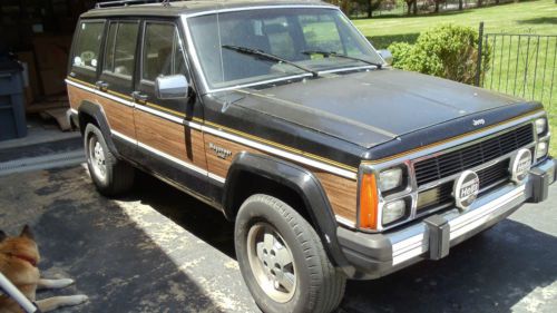 1990 jeep wagoneer limited sport utility 4-door 4.0l