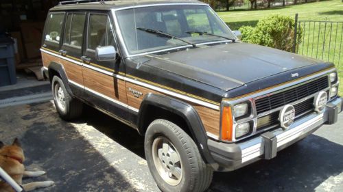 1990 jeep wagoneer limited sport utility 4-door 4.0l