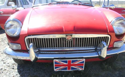 1965 MGB Roadster,  chrome bumpers, image 5
