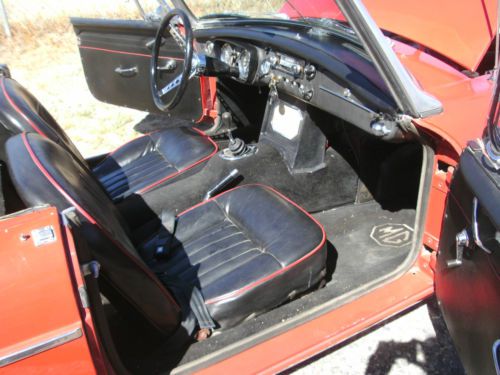 1965 MGB Roadster,  chrome bumpers, image 7