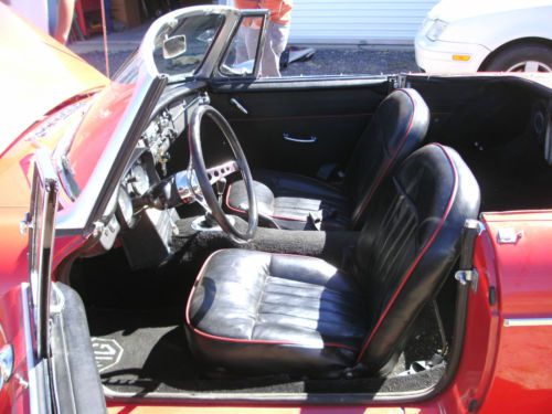 1965 MGB Roadster,  chrome bumpers, image 8