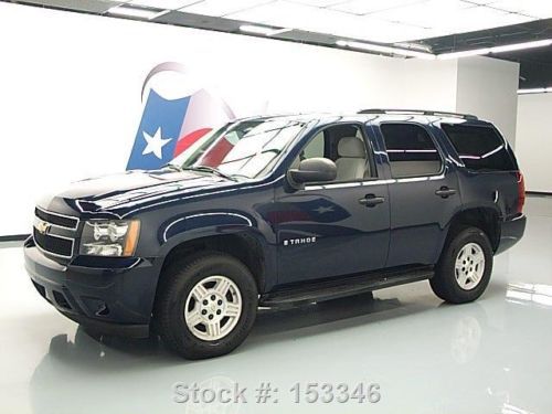 2007 chevy tahoe ls 4x4 6-pass nav rear cam tow 33k mi texas direct auto